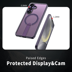 Прозрачный чехол Mesh Pro Magnetic Case для Samsung Galaxy S26