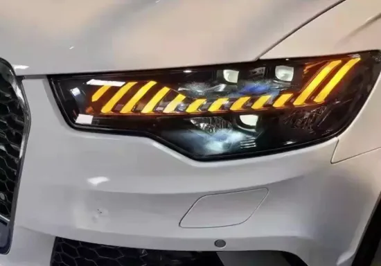 Передние фары Ауди А6 (С7) 2011-2017 V5 type