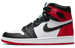 Кроссовки Jordan Air Jordan 1 Retro High Satin Black Toe (Женская размерная сетка)