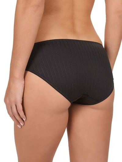 Трусы-слипы в мелкий рубчик (Размер: 50) (Цвет: черный)