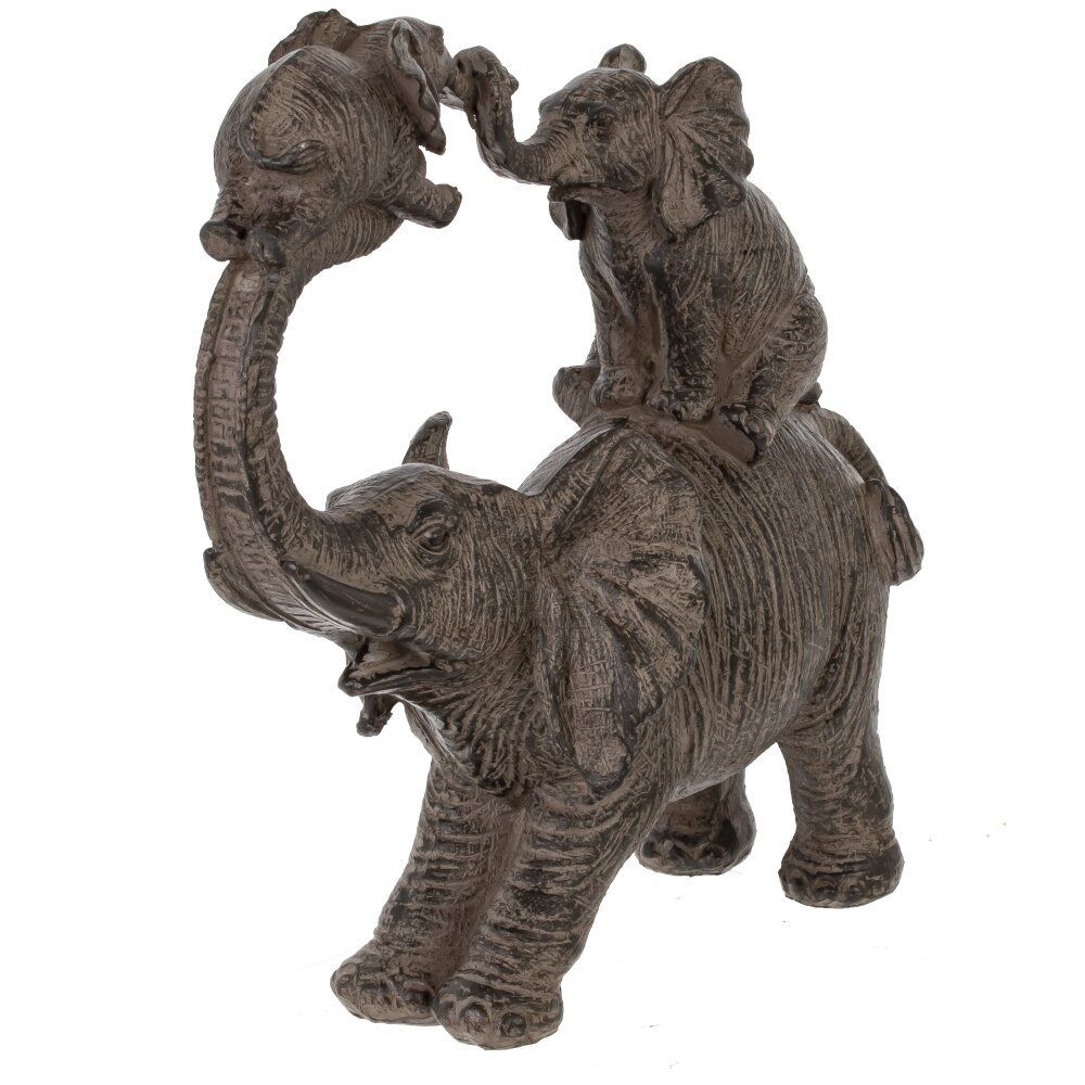 GAEM Фигурка декоративная "Слоны", L20,5 W8,5 H20,5 см