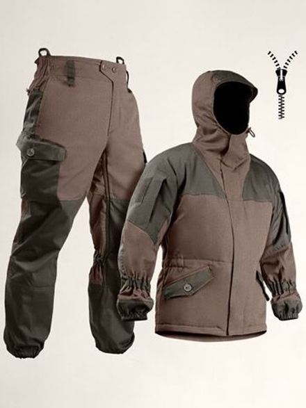 Костюм Барс Горка-3М Флис (Темный хаки, Исландия)