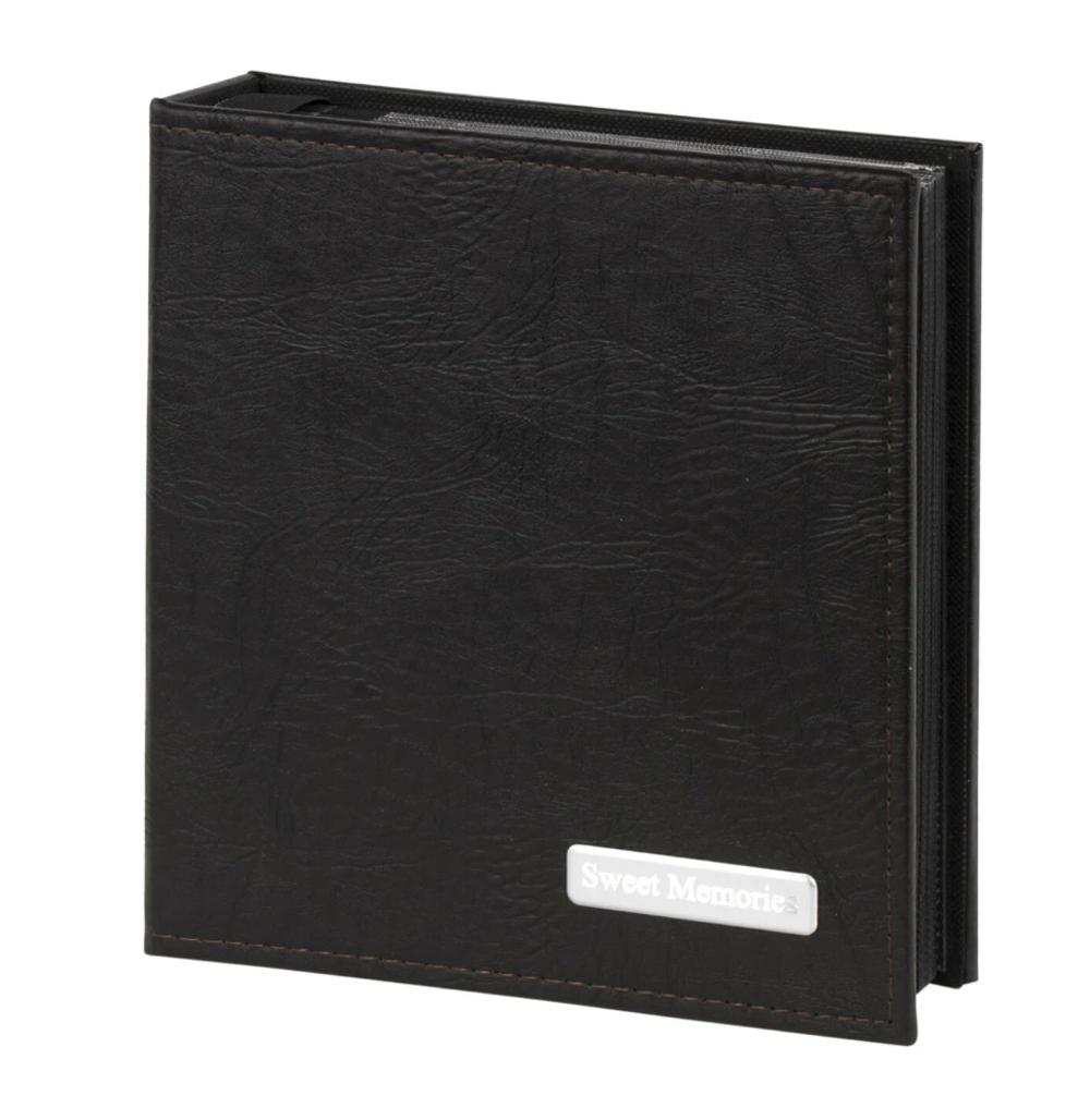 Фотоальбом BRAUBERG на 200 фото 10х15 см, под фактурную кожу, индивидуальный бокс, тёмно-коричневый, 391116-RM