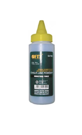 Разметочная краска FIT для ударного шнура 125 гр. синяя 04700