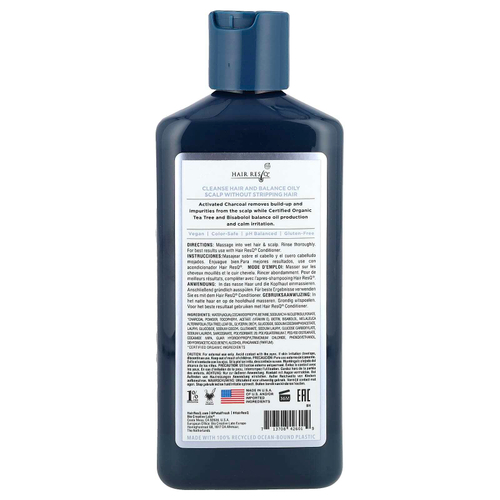 Petal Fresh, Hair ResQ®, очищающий шампунь, уход за кожей головы с активированным углем, 355 мл (12 жидк. унц.)