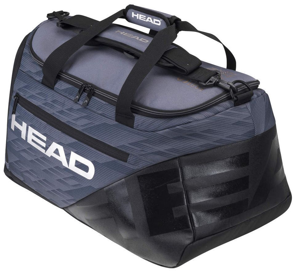 Сумка теннисная Head Djokovic Duffle Bag - anthracite/black