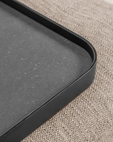 Трехместный диван Compo с маленьким подносом, бежевый