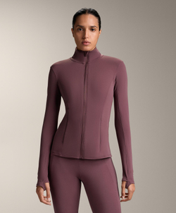 Oysho Легкая теплая куртка, бургунди