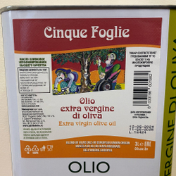 Оливковое масло Carmela di Caro Extra Virgin  3 литра в жестяной канистре Италия