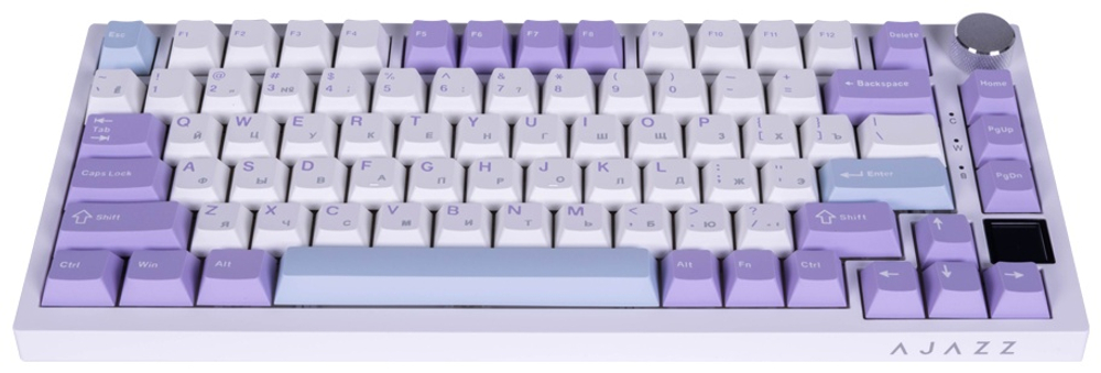 Клавиатура Ajazz AK820/PRO/Gift/PWB белый