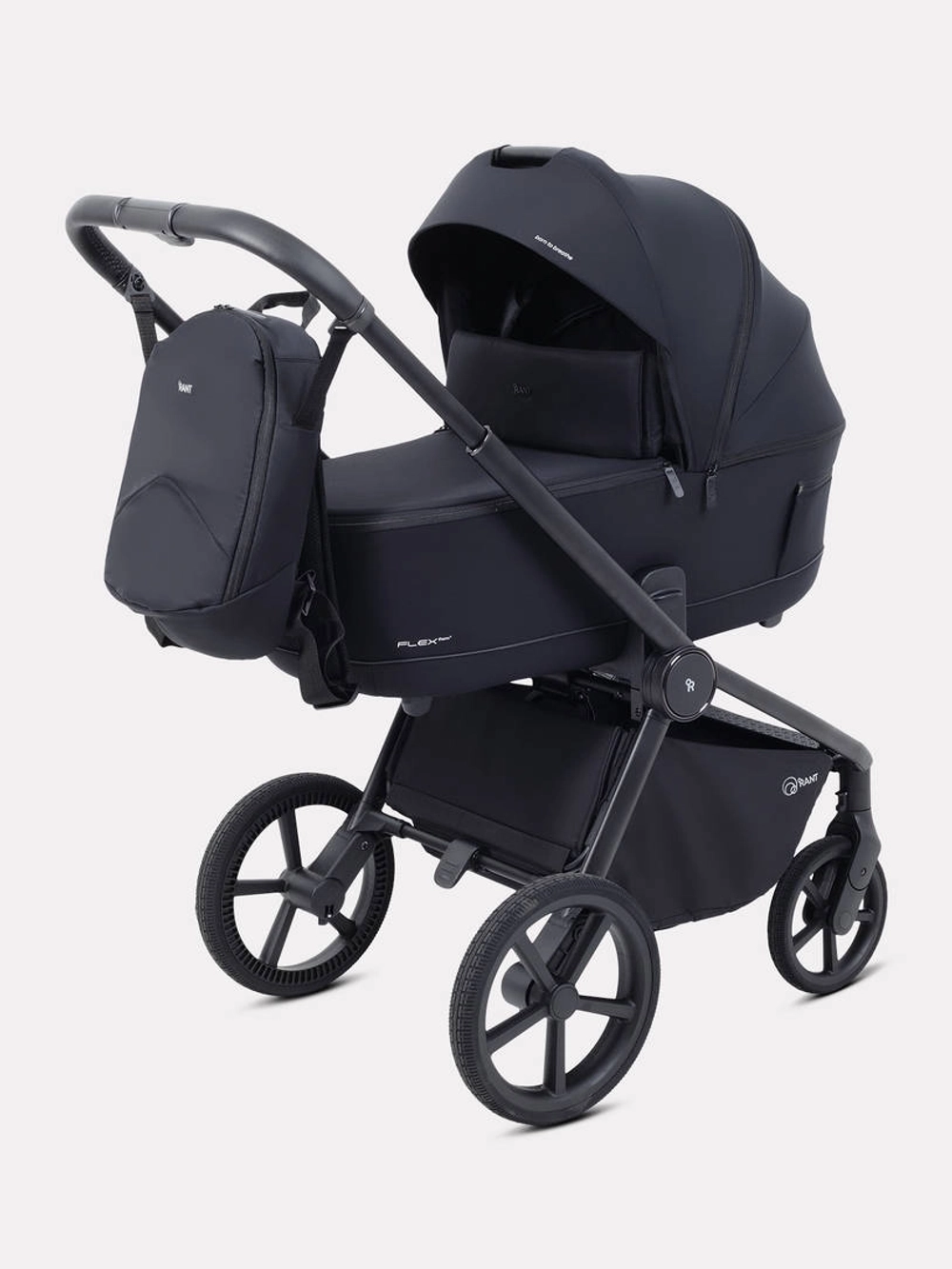 Коляска детская RANT "FLEX Therm" (2в1) RA112 Midnight Black