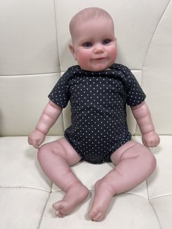 Уценка. Кукла Реборн мягконабивная 60см в пакете (FA-100A)