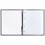 Тетрадь на кольцах А5 165х215 мм, 120 листов, твердый картон, клетка, BRAUBERG, "Anime Girl", 404711