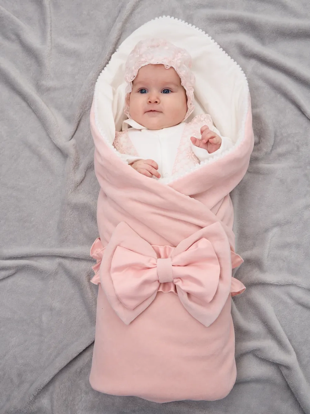 Конверт на выписку новорожденного весна