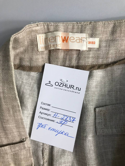 Брюки Westland льняные, маркировка 31/32, визуально на 48/50 размер