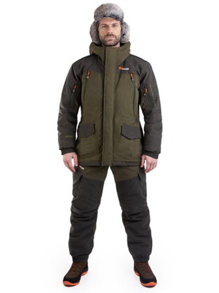 Костюм для охоты Магнум V2 до -15 (исландия, хаки) PRIDE