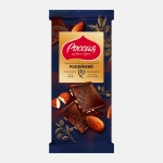 Шоколад темный с миндалем 40% Российский 75/82г