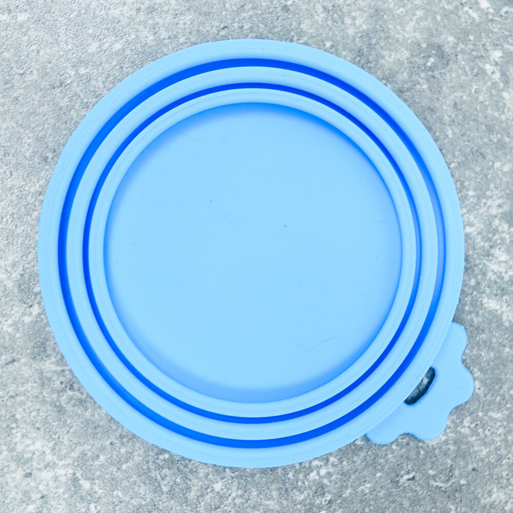 Крышка для консервных банок силиконовая универсальная (6,5см, 7,2см, 8,3см) "Unicover"