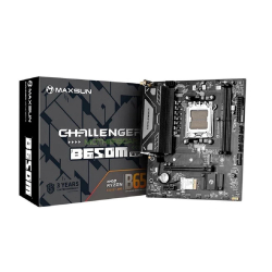 Материнская плата MAXSUN MS-Challenger B650M WIFI (Socket AM5, mATX, 2*DDR5, DP / HDMI, 4*SATA3, 1*M.2, 1*PCIEx16 / 1*PCIEx1, 2*USB 2.0, 4*USB 3.2, LAN 1*1G, Bluetooth, Wi-Fi 802.11ac, RTL)