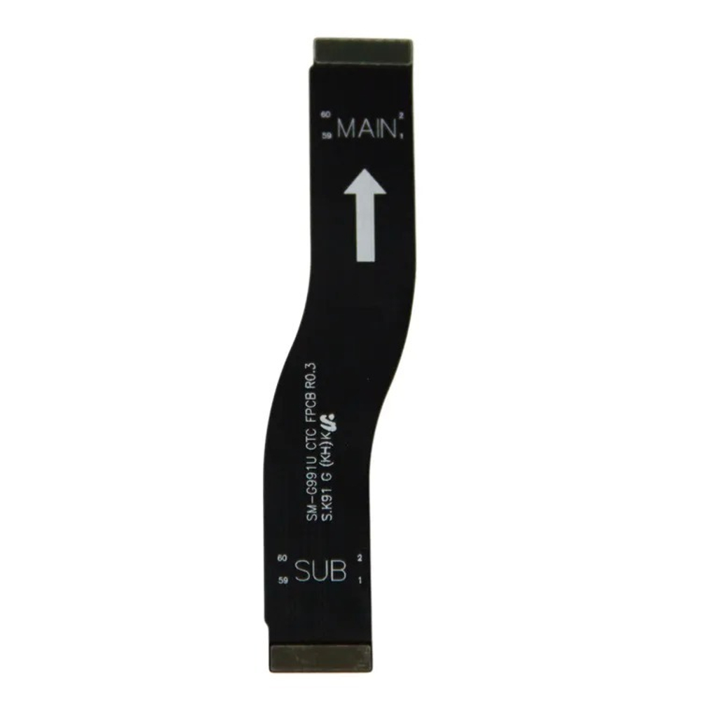 Шлейф для Samsung Galaxy S21 (G991B) межплатный (широкий)