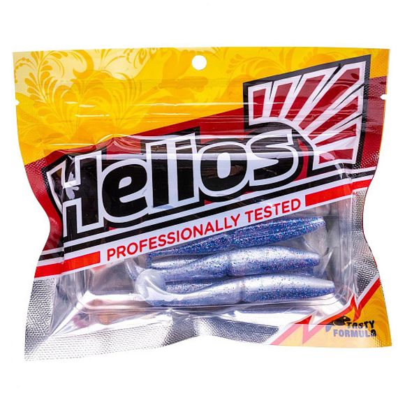 Виброхвост Guru 5,0&#39;/12,7 см Blue Pearl 5шт. (HS-31-049) Helios