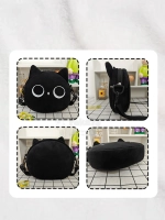 Сумка для девочки подростка через плечо сумочка игрушка кот