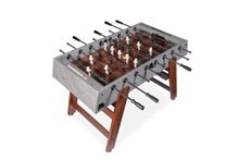 Игровой стол - футбол "Japandi" серо-коричневый