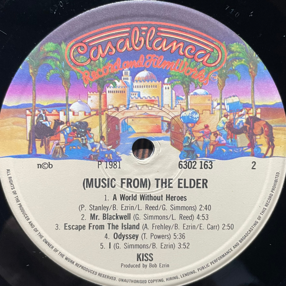 Kiss ‎– (Music From) The Elder (Норвегия 1981г.)