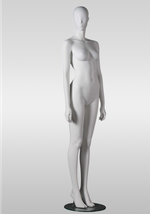 Женский абстрактный манекен Flora-3/Белый матовый