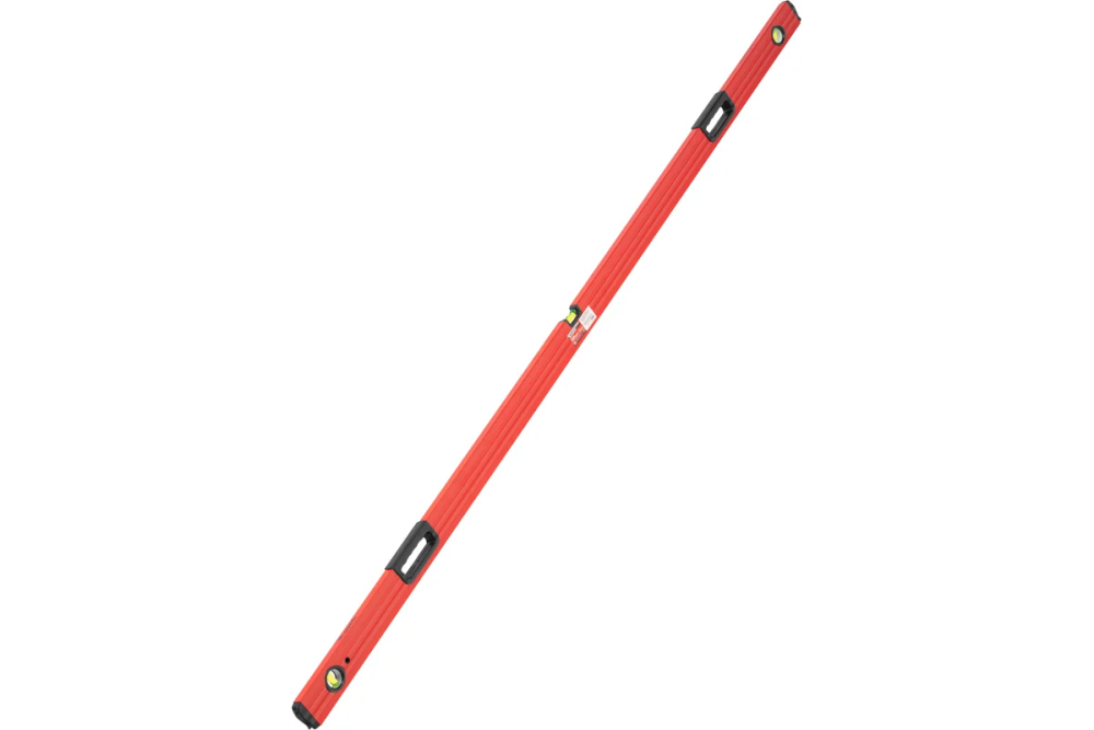 Уровень алюминиевый, 2000 мм, фрезерованный, 3 глазка, 2 эргономичные ручки// Matrix (Матрикс)