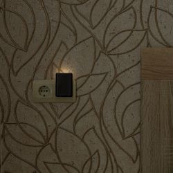 DTL-320 Прямоугольник-Black-Sensor Светильник-ночник. С фотосенсором день-ночь. Черный. ТМ Uniel