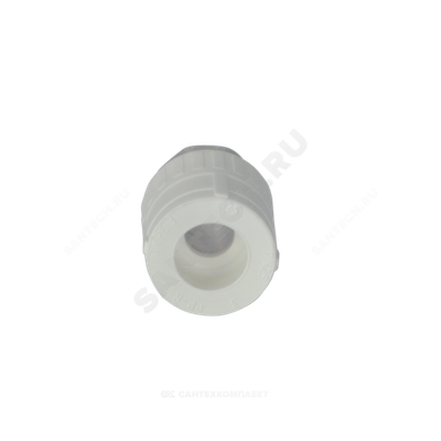 Муфта PP-R комбинированная белая Дн 25х3/4" с накидной гайкой на метал. штуцере RTP (РосТурПласт) 10699