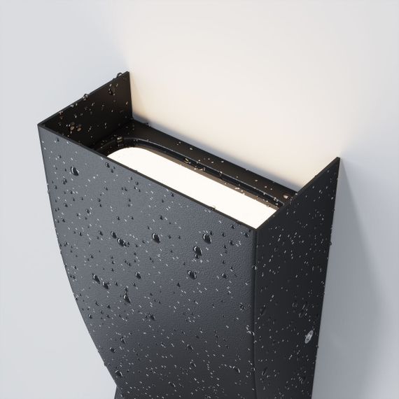 Уличный настенный светодиодный светильник Maytoni Twist O040WL-L11B3K