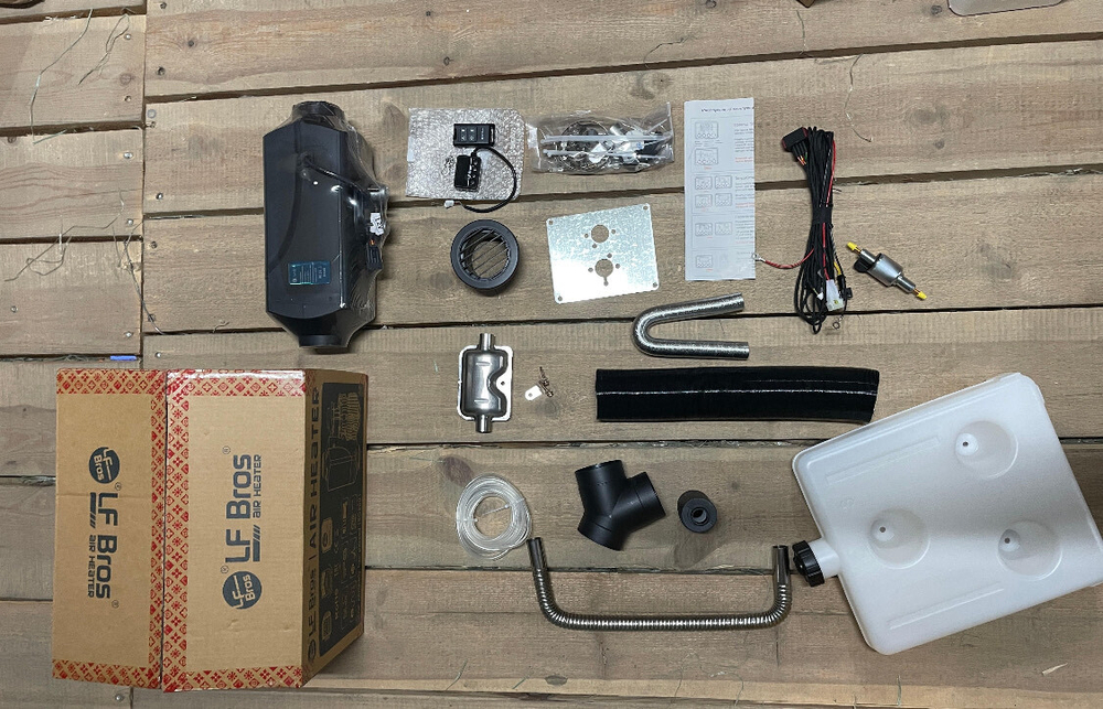 12V-5 / Автономный отопитель салона 12 v Лунфей ER5.0