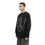 Свитер Волчок Orthrus черный