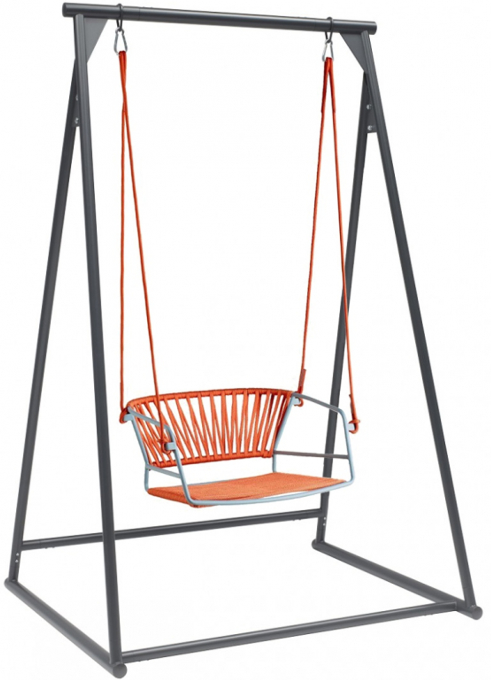 Качели плетеные Scab Design Lisa Swing, голубой, оранжевый