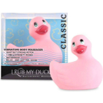 Розовый вибратор-уточка I Rub My Duckie 2.0 (Цвет: розовый)