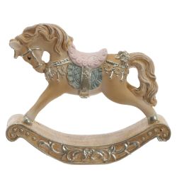 GAEM Фигурка декоративная "Лошадка-качалка", L11 W2,5 H10 см