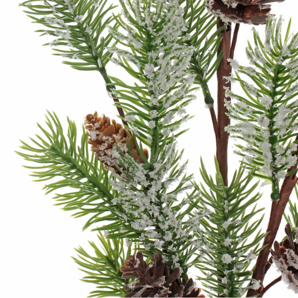 Ветка декоративная «Заснеженная ветвь» 65 см