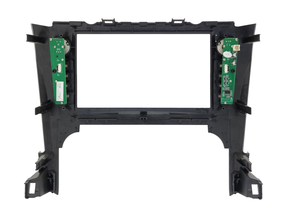 Комплект рамки с разъёмами 9" Toyota Camry 50 2011-2014 (овал) с кнопками - Car-Smart 7048K9