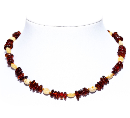 Комплект: Детские бусы и браслет из цельного натурального янтаря. Подойдет детям от 5 лет