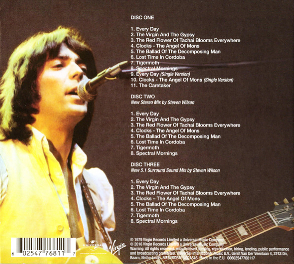 Steve Hackett / Spectral Mornings (Deluxe Edition)(2CD+DVD Audio)