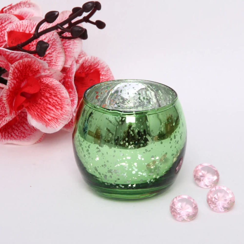 Подсвечник «Fairy» 7,5*6,5см цвет зеленый