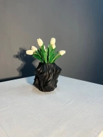 Кашпо гипсовое "Вечность" - Ваза интерьерная Декор