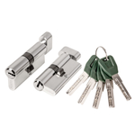 Цилиндровый механизм (A202/100) A2002Knob100(45+10+45) с вертушкой SN никель