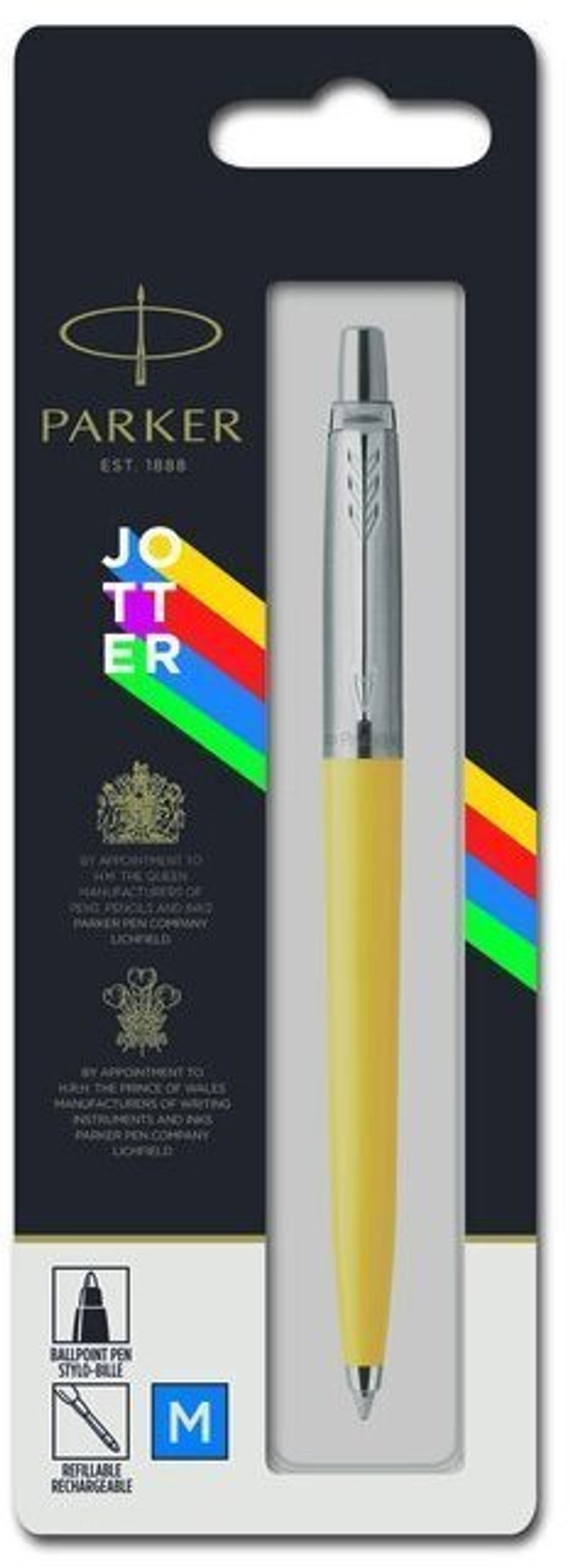 Шариковая ручка Parker Jotter Originals Yellow CT