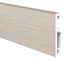 Напольный плинтус ПВХ Foresta Grace Лиственница беленая FG 011 2000х70х13 мм