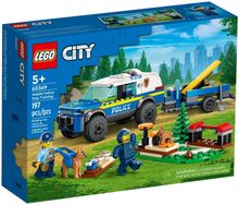 Конструктор LEGO City 60369 Дрессировка полицейской собаки