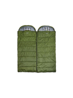 Спальный мешок-одеяло с капюшоном TauMANN Scout #R (молния справа), Подушка и компрессионный мешок в комплекте