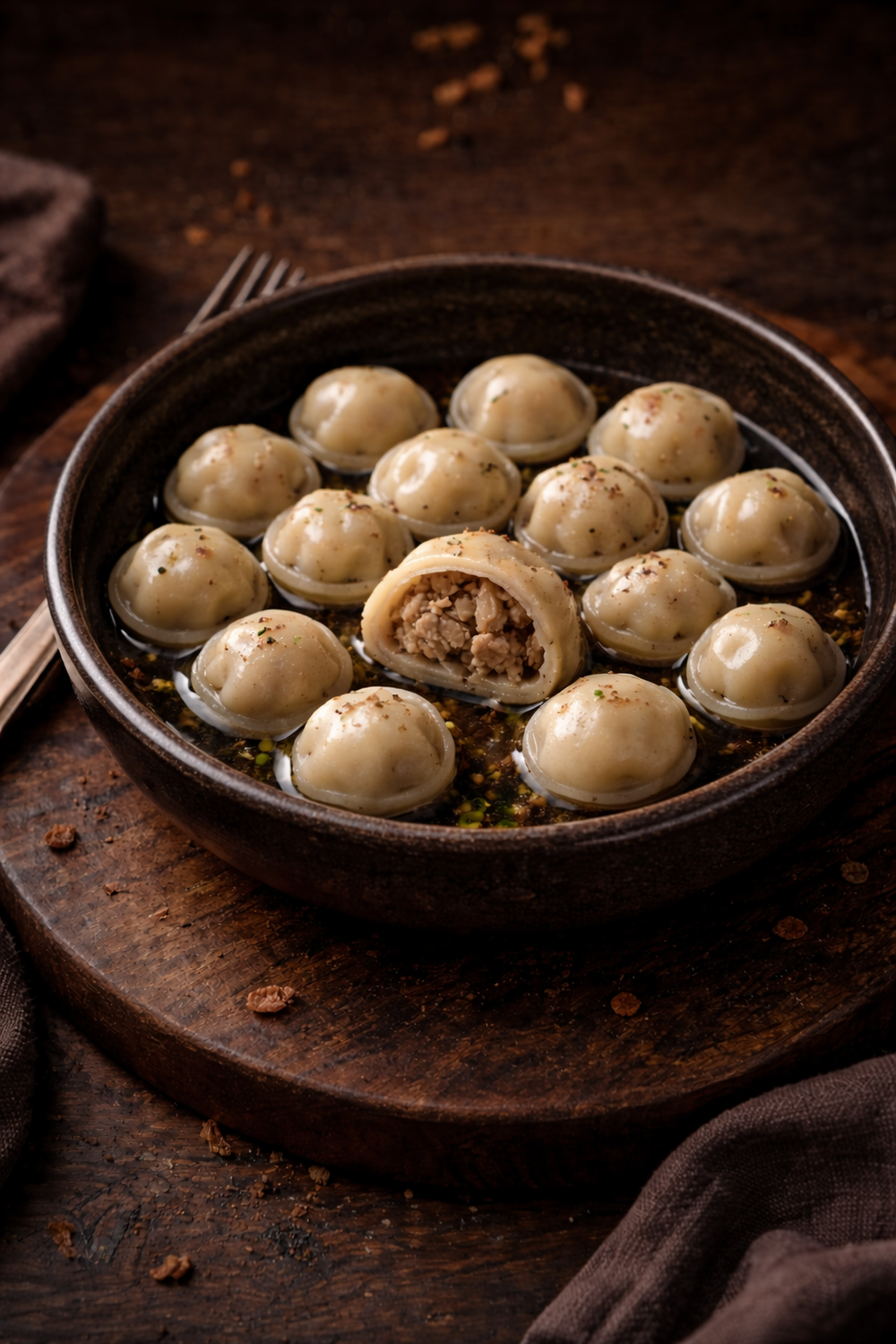 Пельмени ручной работы с уткой 500 гр